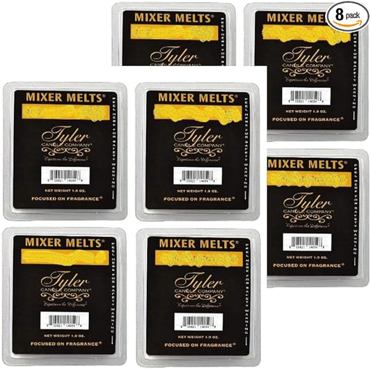 Tyler Candle Mixer Melts Set Diva, High Maintenance, French Market, Kathina, Limelight, Fleur De Lis, Tyler and Entitled