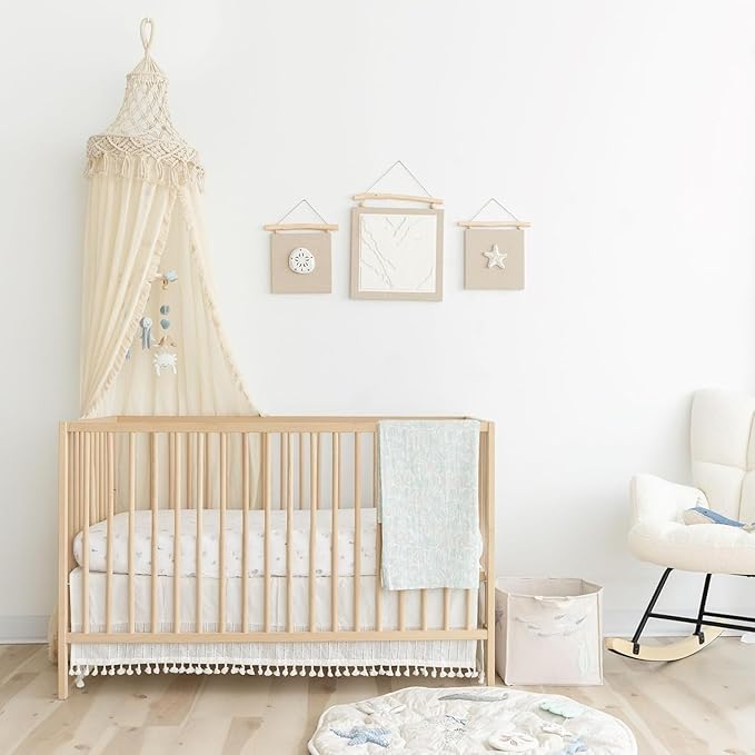 Crane Baby, Safari Nursery Decor for Boys and Girls, Ceiling Hanging, 9" x 30", Whale Nursery Decor, Ceiling Hanging Decorations