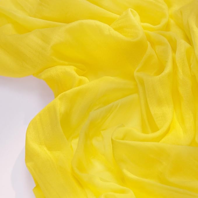 Socomi Yellow Cheesecloth Table Runner Easter SpringBoho Rustic Gauze 120 inch 10FT Cheese Cloth Runner for Wedding Party Baby Shower Birthday Home Decor