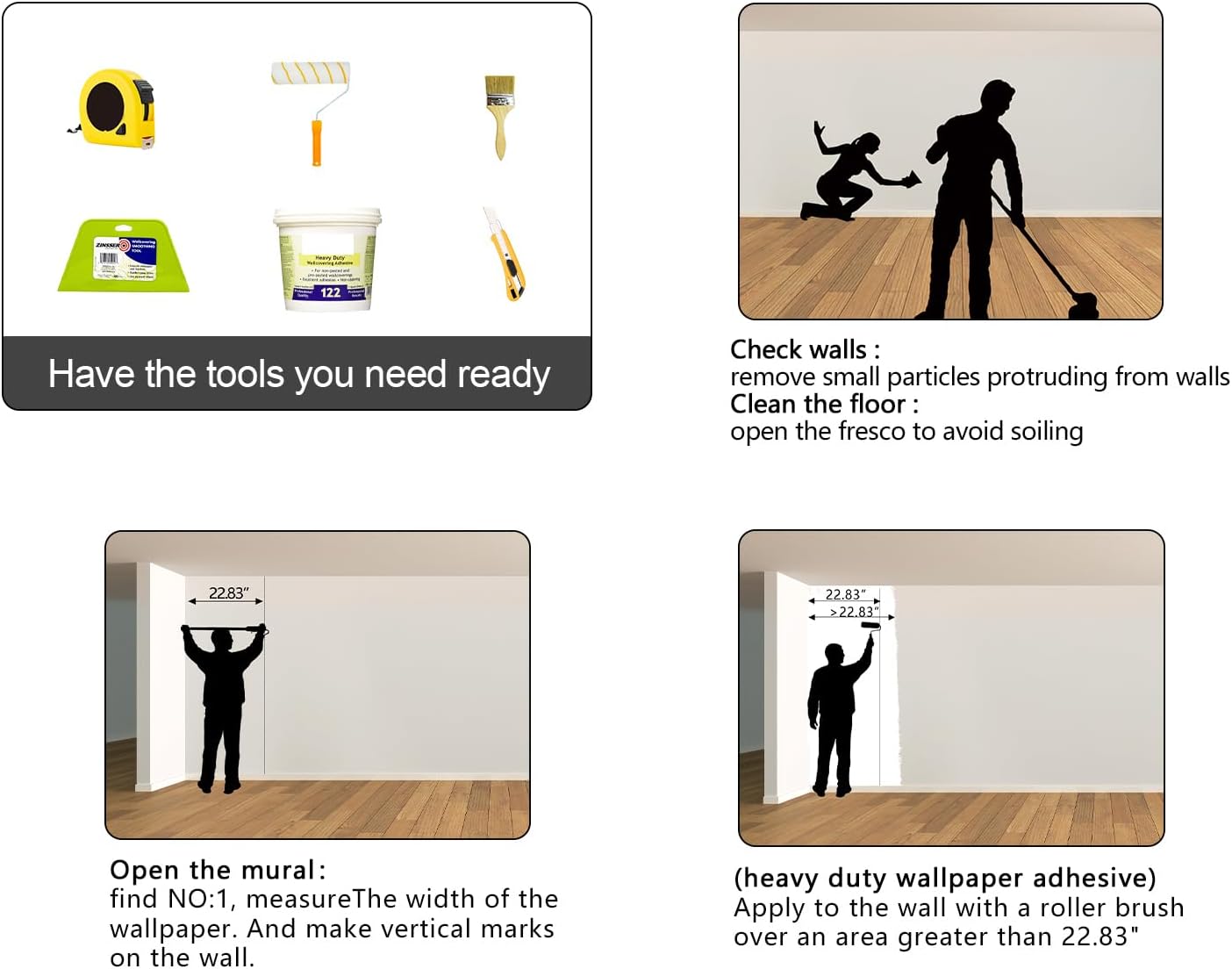 Vintage Gold Banana Leaf Bathroom wallpeper Living Room Bedroom Tropical Plant Wall Mural - 274"x96" (Not Peel and Stick)