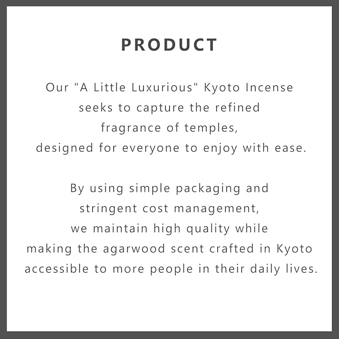 なごみ工房 Kyoto White Tea Incense Sticks - Japanese Temple Aroma, Ideal for Relaxation & Meditation, Approx. 60 Sticks (0.044 Pounds) - Premium Quality Incense for Spiritual & Home Use Nagomikobo