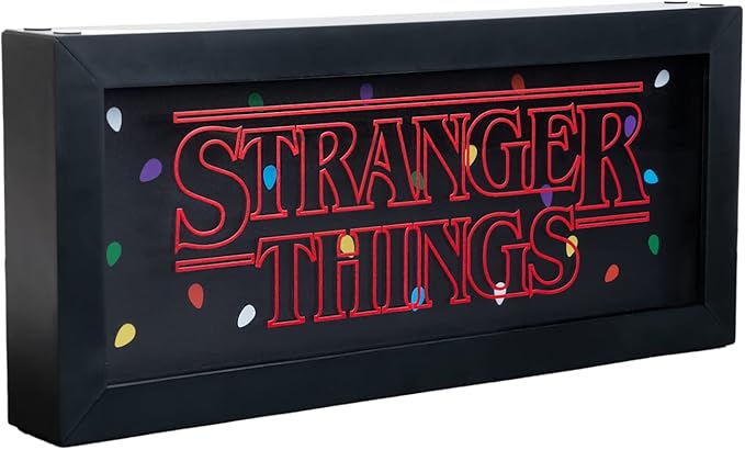 Stranger Things Merchandise - 4 Lighting Modes - Official Stranger Things Lamp - Neon Light - Led Lamp - Stranger Things Halloween Decor Indoor - Night Light for Kids