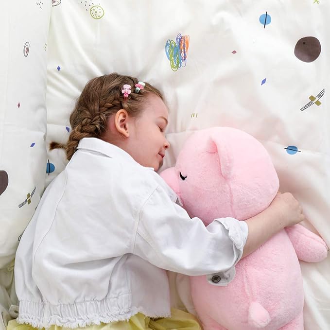 Tezituor Koala Bear Stuffed Animal,20 Inch Pink Koala Plush Toy Hugging Pillow Stuffed Bear Plushies Birthday Gifts for Girls Boys