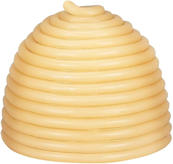 Candle by the Hour 70-Hour Beehive Candle Refill, Eco-friendly Natural Beeswax with Cotton Wick