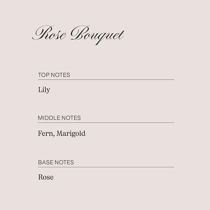 Enlighten Rose Bouquet Candle | Luxurious Rose, Lily & Marigold Scent | Double Scent Load for Enhanced Aroma | Eco-Friendly, Hand-Poured Soy Wax | 12oz Glass Tumbler | Made in USA