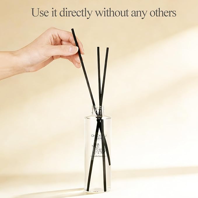 Chloefu LAN Harmony Garden Scented Oil Diffuser Refill 6.76 fl oz Crisp Botanical Aromatherapy Oil for Bedroom & Patio Outdoor-Inspired Air Freshener, 0% Alcohol, Unique Blend to Relieve Stress