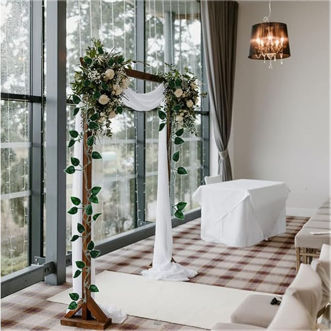 1008 Feet 144 Pack Fake Greenery Ivy Leaf Plants, Hanging Garland Vine Leaves, Artificial Flowers Foliage for Bedroom Wall Decor