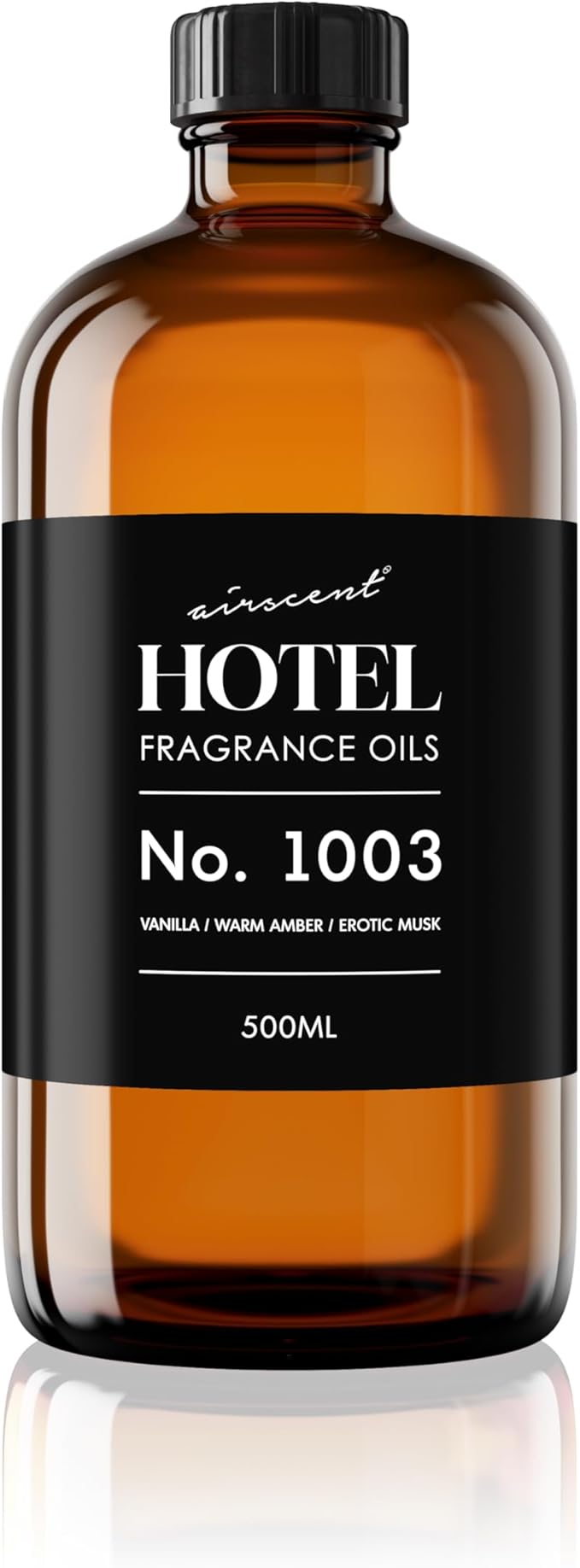 AirScent Hotel Diffuser Oil No. 1003 Inspired by The Asian Garden Las Vegas Hotel Scent - Premium Fragrance Oil for Ultrasonic and Waterless Diffusers and Crafting - 500 mL, 16.9 fl oz Glass Bottle