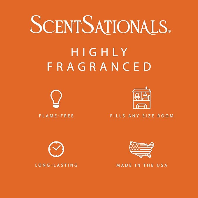 Scentsationals Wax Melts, Wax Cubes Strong Scent - Bakery Collection 2 Dreamsicle Cream - Long Lasting Scented Wax Melts for Warmer, 10oz (24-Cubes)