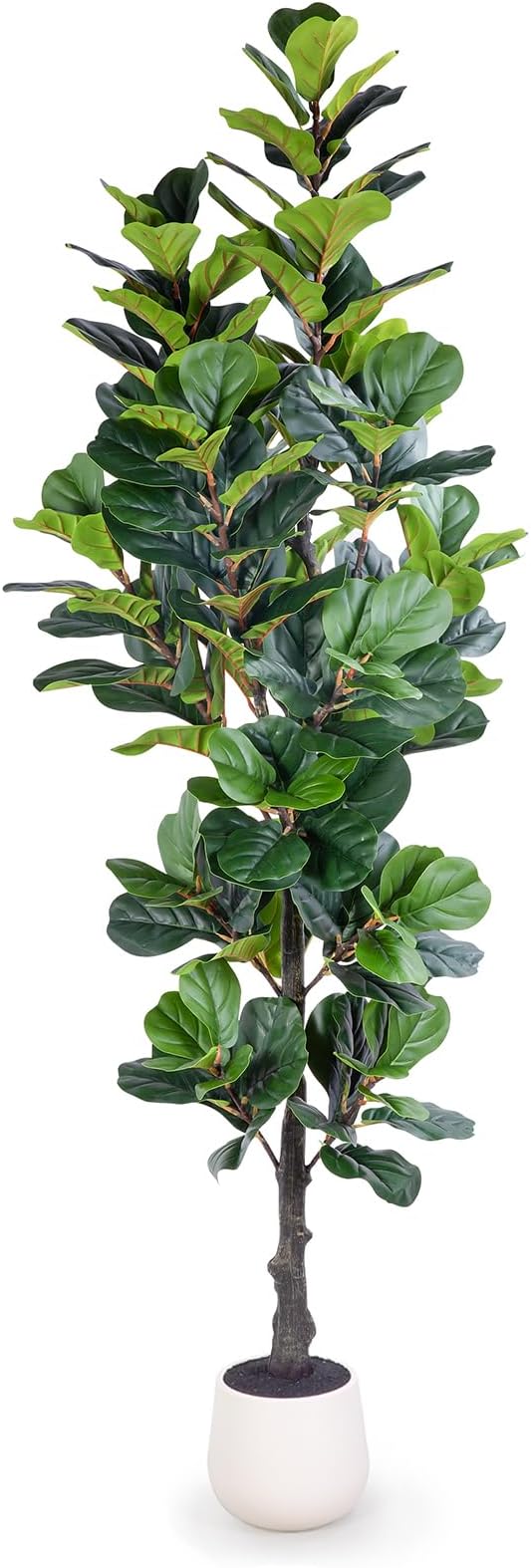 6FT Ultra-Full & Lush Artificial Fiddle Leaf Fig Tree for Home Decor – 171 Lifelike Leaves, Large Faux Plants Indoor, Artificial Plants Indoor for Office Living Room Interior Decor – Housewarming Gift