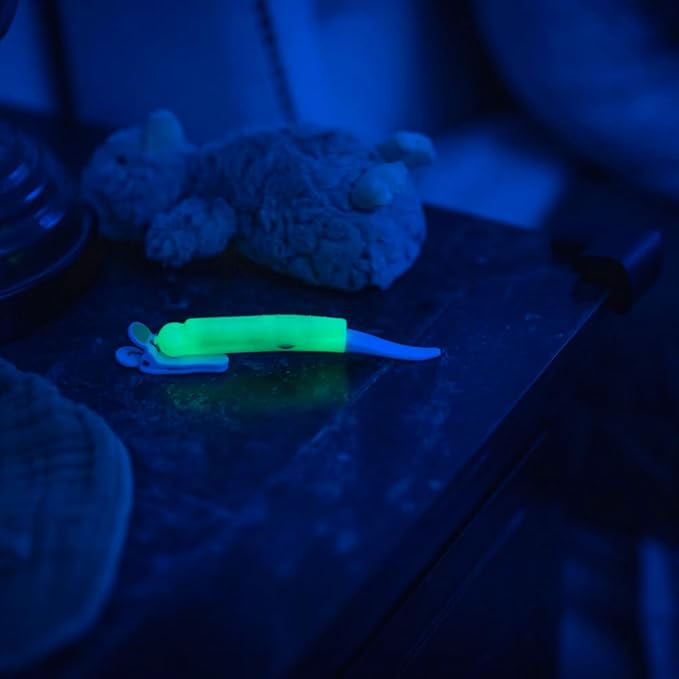 – Wearable Baby Night Light for Breastfeeding & Bottle Feeding | Dimmable Amber Glow | Melatonin-Friendly | Glow-in-The-Dark for Easy Locating | Silicone Tip Aids Latch Adjustments