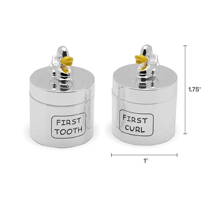 Wallace Baby Duck First Tooth First Curl Boxes