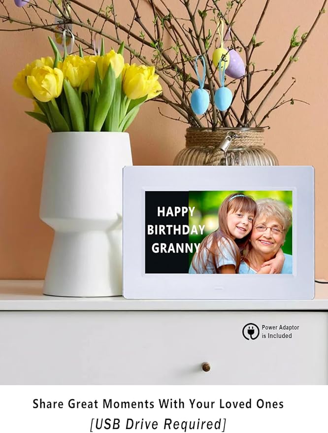 Upgraded Voice-Talking Dementia Clock with Date Time, 27 Alarms Custom Reminders, Sleep Trainer, Large Numbers, Auto DST, 10 Levels Night Dimmer, Digital Calendar Clock for Elderly, with 1.5M Adaptor