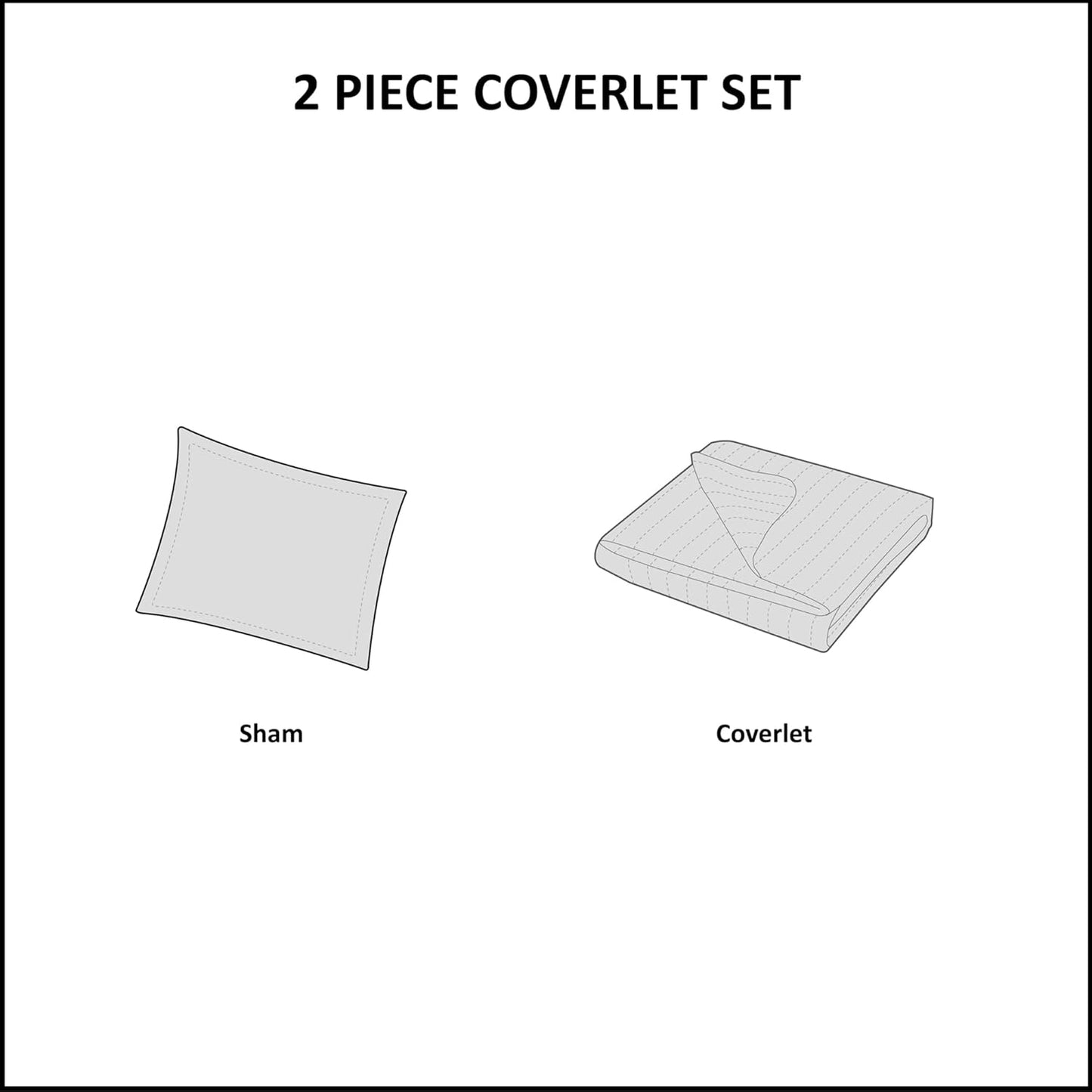 Woolrich Quilt Set Patchwork Channel Quilting, Cottege Coverlet for Twin Size Bed All Seasons, Lightweight Prewashed Cotton Coverlet Bedspread, Shams, Mill Creek, Oversized Twin/Twin XL Green 2 Piece