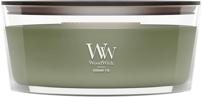 Woodwick Verdant Fig Ellipse Candle