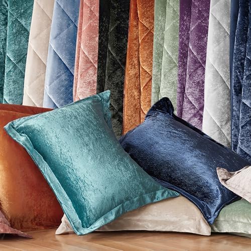 Intelligent Design King Duvet Cover Set, Velvet King Duvet Set, Luxury Diamond Quilting Teal Duvet Cover, Fluffy Duvet Cover with Decorative Pillow and 2 Shams, 4 Pieces, Teal, King/Cal King