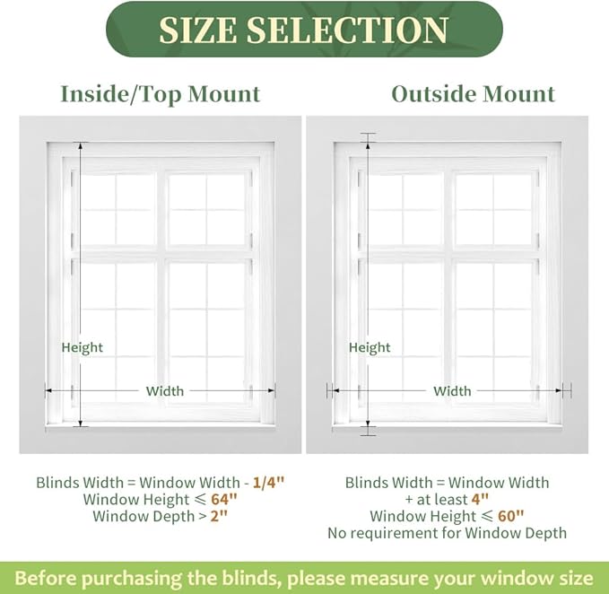 AGESISI Bamboo Roman Shades with Valance Cover, Cordless Blinds for Indoor Windows, Blackout Woven Wood Shades for Home & Patio, 43" W x 64" H, Privacy Protection, Carbonized