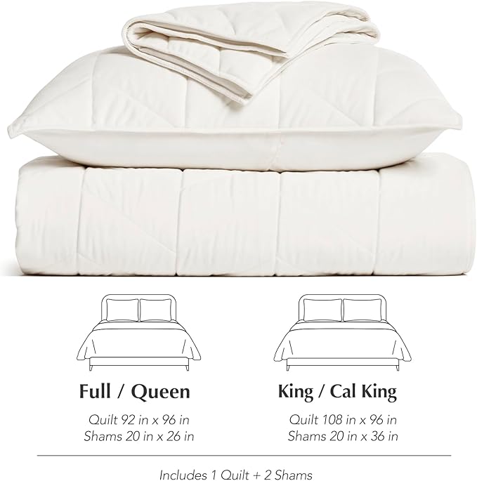 EVERGRACE 3 Pieces Luxurious Velvet King Quilts, Ultra Soft Lightweight Velvet Comforter Set, Matelasse Oversized Diamond Bedspread Coverlet for All Season with 2 Shams, Cream White, 108"x96"