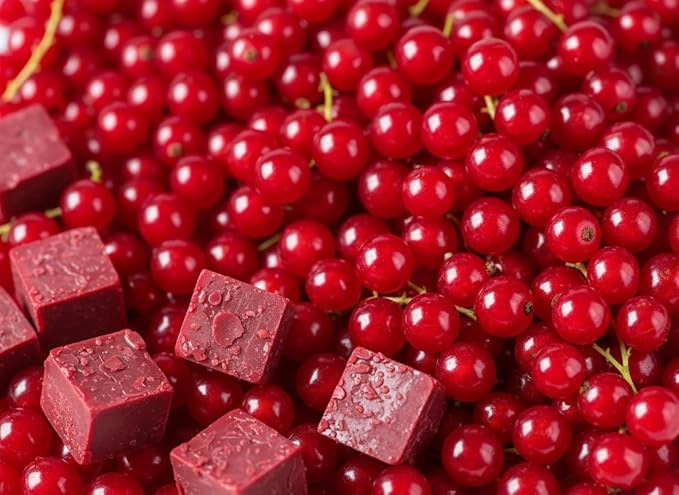 Red Currant Strongly Scented Hand Poured Vegan Wax Melts, 12 Scented Wax Cubes, 6.4 Ounces in 2 x 6-Packs