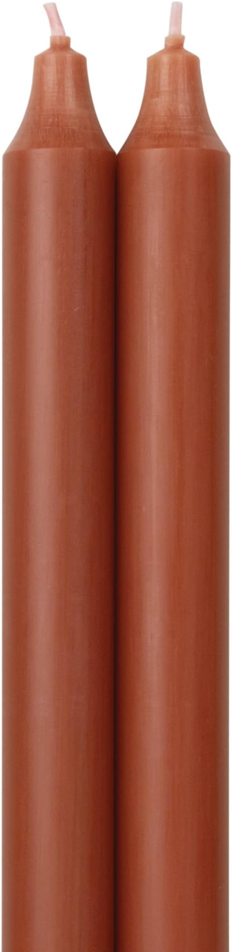 Northern Lights Candles - 12" 2pk Tapers - Terra Cotta - 72886