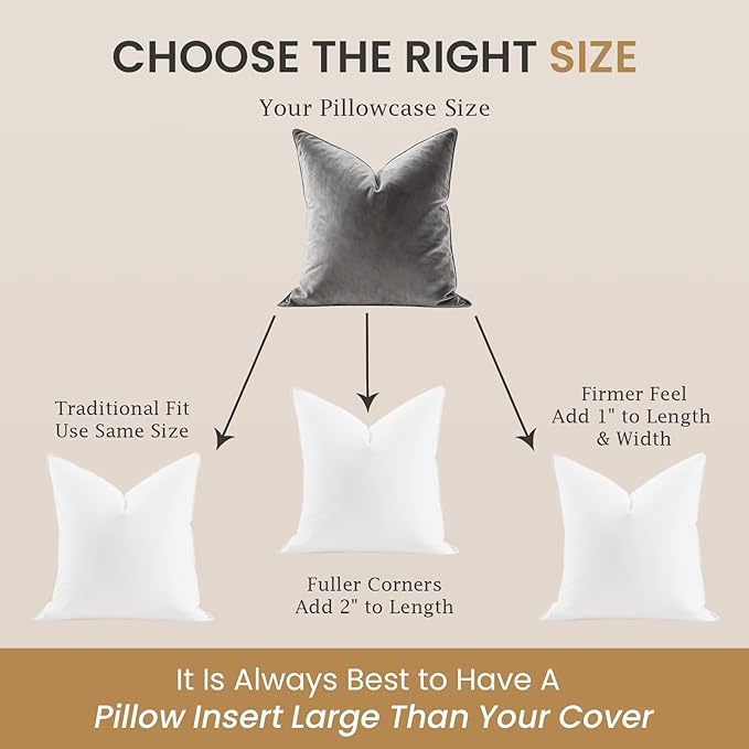 BHZ 14x36 Pillow Inserts Set of 2, Down Feather Alternative Lumber Pillow Inserts for Couch Sofa, Decorative Soft Large Rectangle White Throw Pillows Insert for Bed Dorm with Breathable Cover