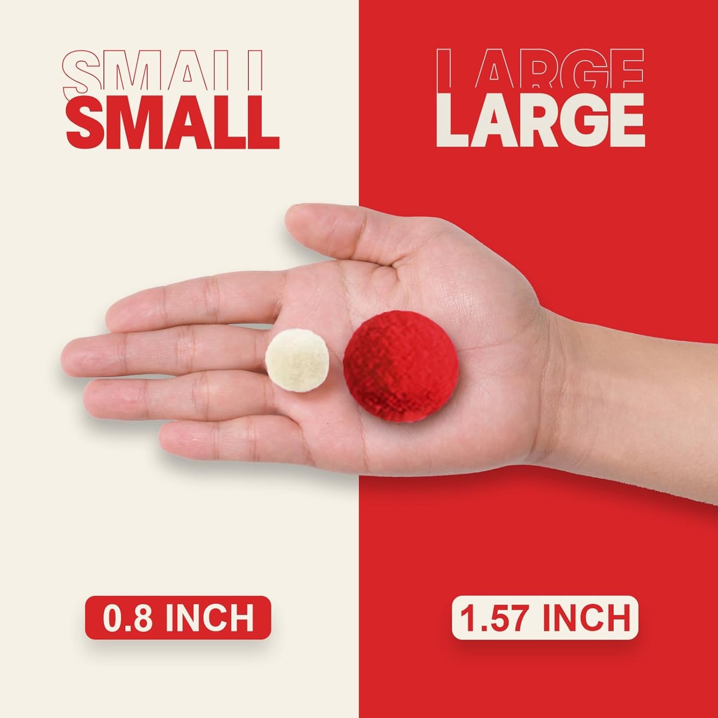 XmasExp Rainbow Colorful Pom Pom Garland Decorations, Large Felt Ball Garland for Classroom, Mantle, Indoor Home Decor, Tree Ornaments, Kids Room and Party Hanging Decor,1.57" 13 Ft