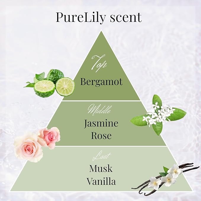 Pure Lily Luxury Japanese Incense Sticks 60sticks Bergamot Vanilla Jasmine Coreless Low Smoke Natural Charcoal Free Non Toxic Aromatherapy Meditation Calming Stress Relief Relaxation Yoga TOMORI