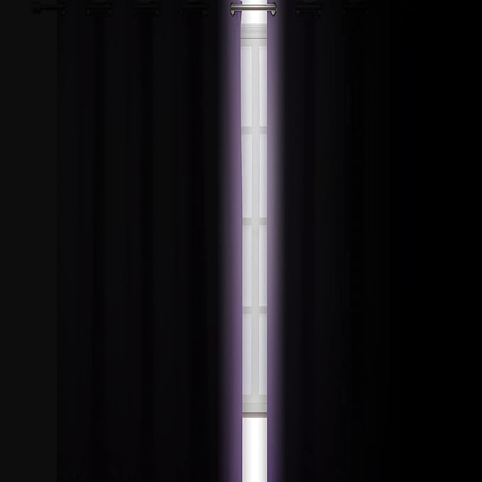 LEMOMO Blackout Curtains 66 x 95 inch/Lavender Curtains Set of 2 Panels/Thermal Insulated Room Darkening Bedroom Curtains