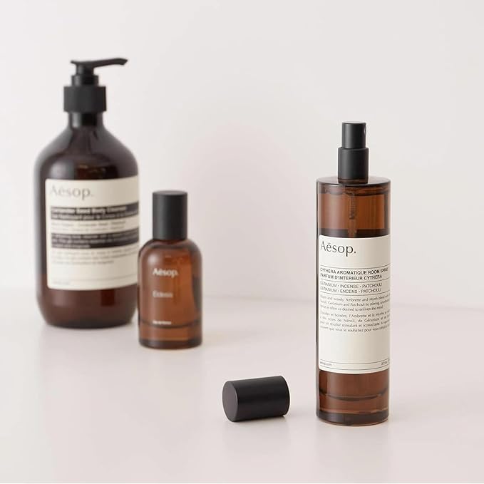 Aesop Room Spray Set - Olous, Cythera & Istros | Luxury Aromatic Home Fragrance | Fresh, Woody & Floral Scents | Long-Lasting Room & Linen Spray | 3.4oz each (3PK)