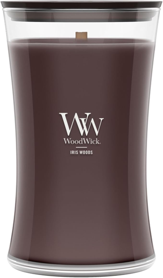 Woodwick Iris Woods Large Hourglass Candle