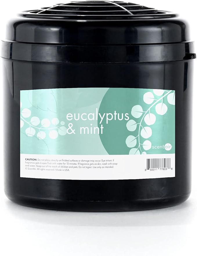 ScentAir Whisper Home Monthly Plug-in Refill, Fragrance Cartridge for Home and Office, Eucalyptus Mint