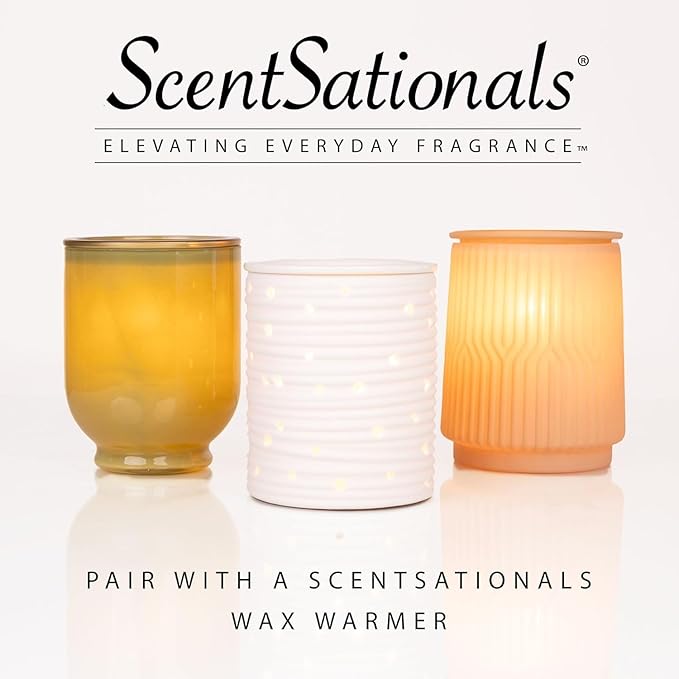 Scentsationals Wax Melts, Wax Cubes Strong Scent - Bakery Collection 2 Frosted Sugar Cookie - Long Lasting Scented Wax Melts for Warmer, 10oz (24-Cubes)