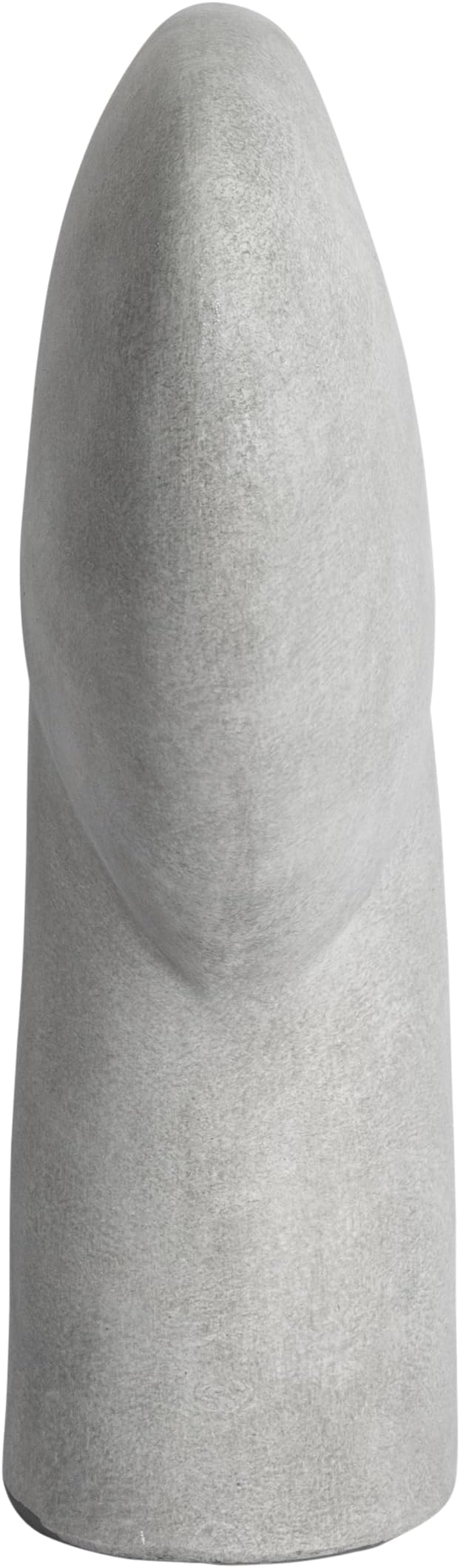 Bloomingville Modern Terracotta Abstract Vase, Grey