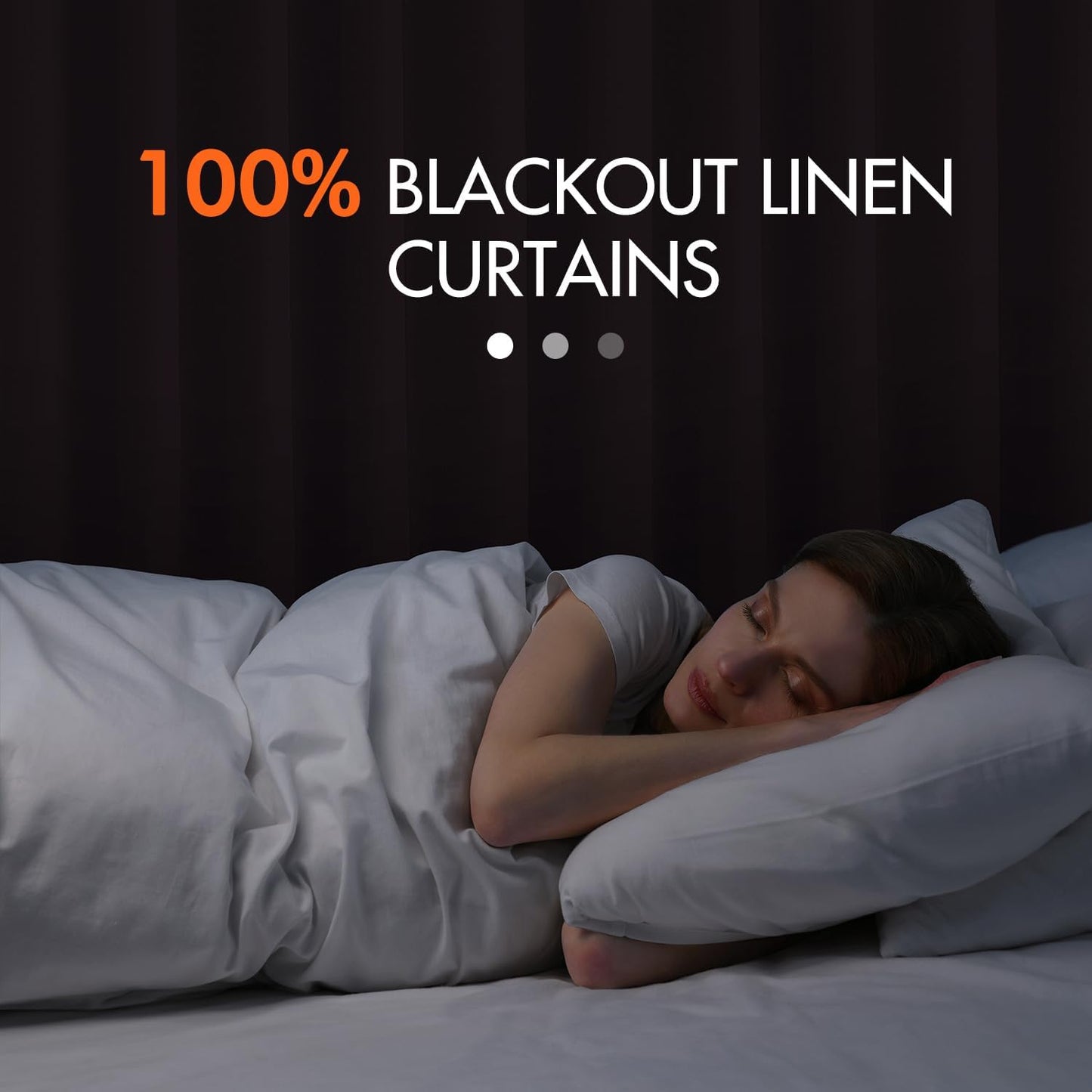 MIULEE 100% Blackout Curtains 108 Inch Long 2 Panels for Bedroom, Thick Luxury Faux Linen Black Out Curtain Room Darkening Back Tab Pleat Window Textured Drapes with Hooks for Living Room, Baby Pink