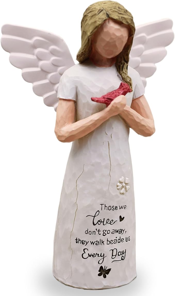 Cardinal Gifts for women, Sympathy Gifts for Loss of Loved One, Cardinal Decor, Grief Gift for Women, Loss of Father Sympathy Gift, In Memory of Loved One Gifts, Sculpted Hand-Painted Figurine