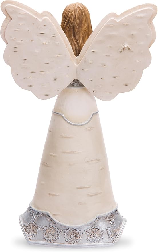 Pavilion Gift Company Elements Daughter Guardian Angel Figurine, 6", Red