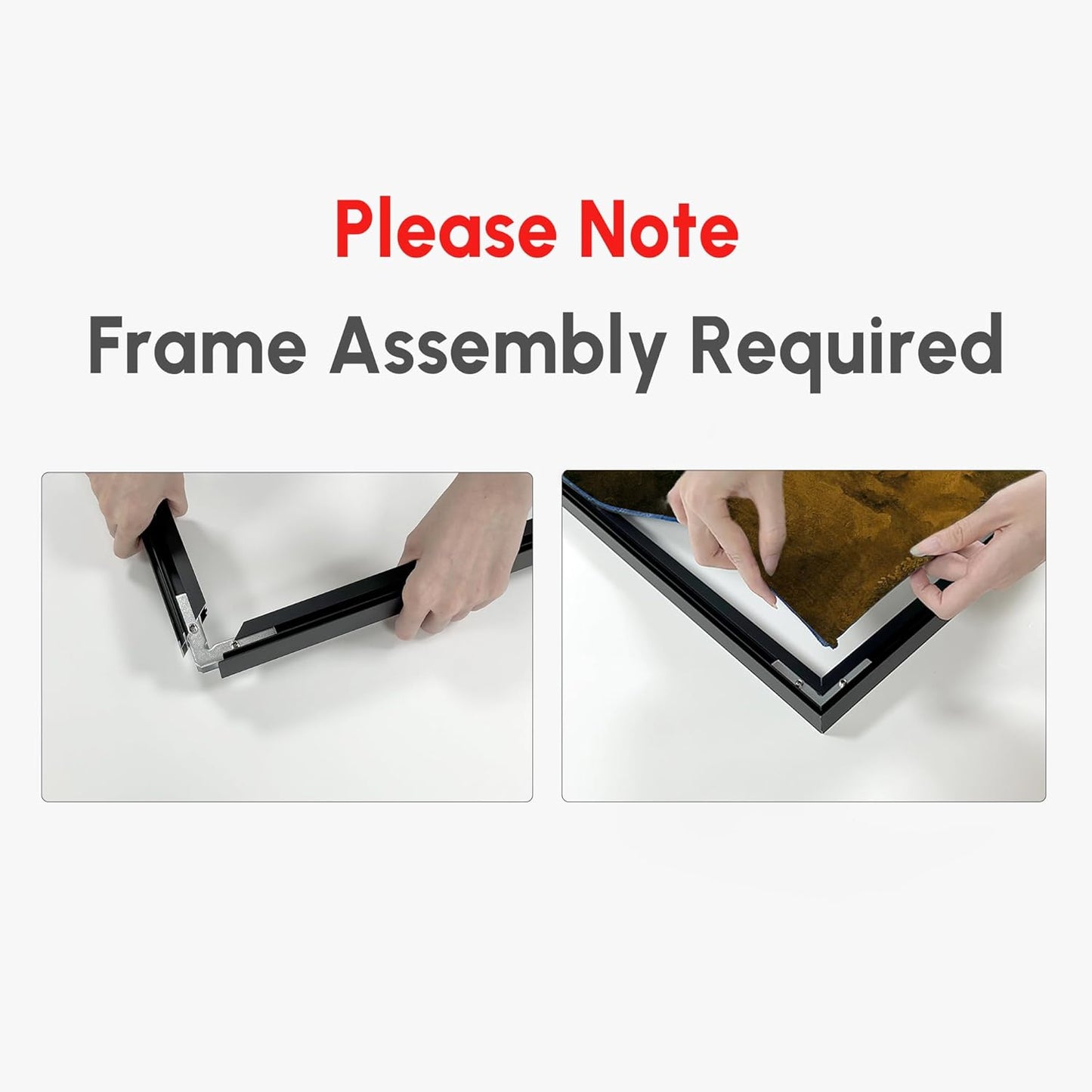 SIGNWIN 60"x72" Extra Large Framed Wall Art Green Line Art Mountain Landscape Illustration for Home Living Room Bedroom Decor (Frame Assembly Required)