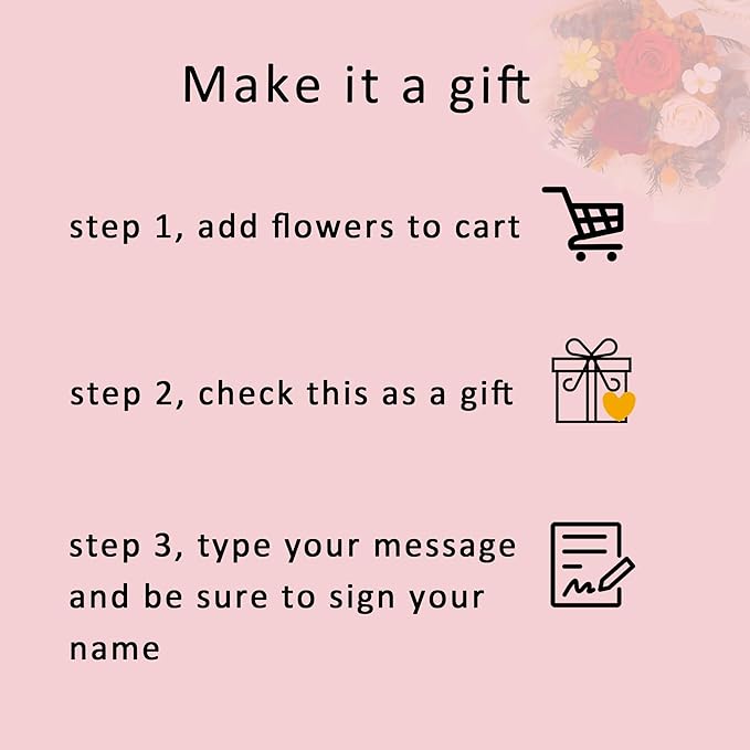 Vrioca Flowers for Delivery, Preserved Flowers Bouquets, Birthday Gifts for Women Mom