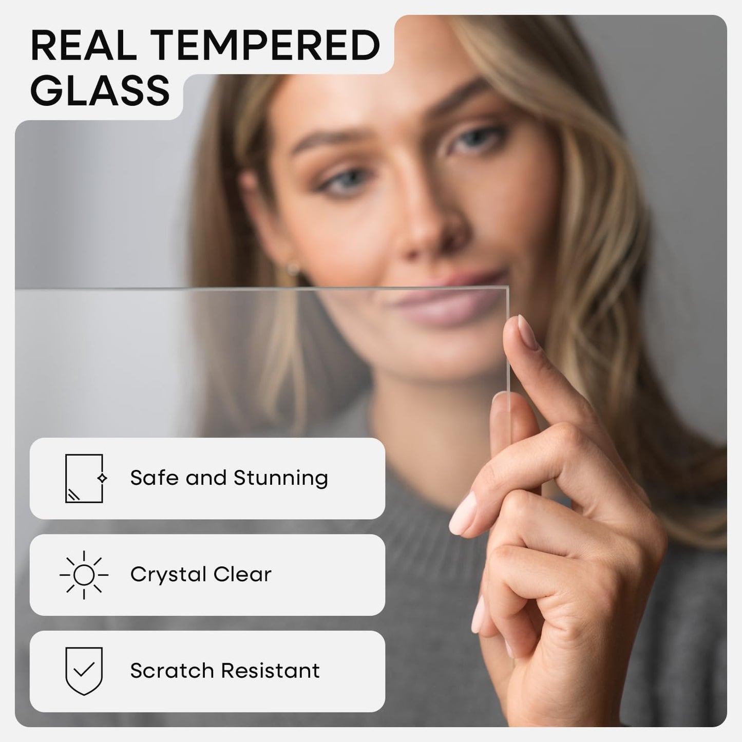 Homeforia 16 x 24 Picture Frame Black, High End Metal 24x16 Poster Frame, 16 x 24 Black Frames Matted to 12 by 18 inch Print, 24by16 Thin Frame with Mat 12x18 Photo, Tempered Glass, Wall Kit, Set of 1