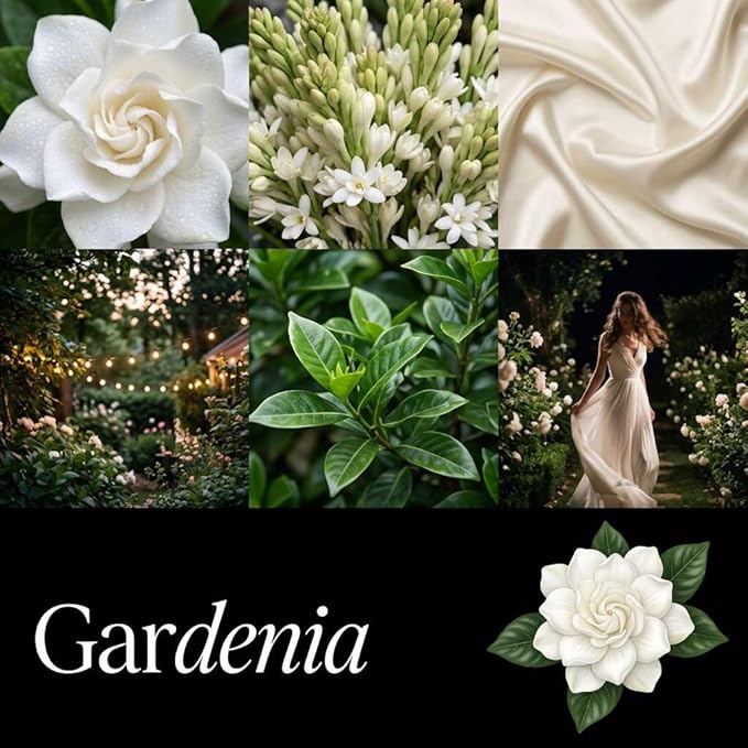 Gardenia Strongly Scented Hand Poured Vegan Wax Melts, 12 Scented Wax Cubes, 6.4 Ounces in 2 x 6-Packs