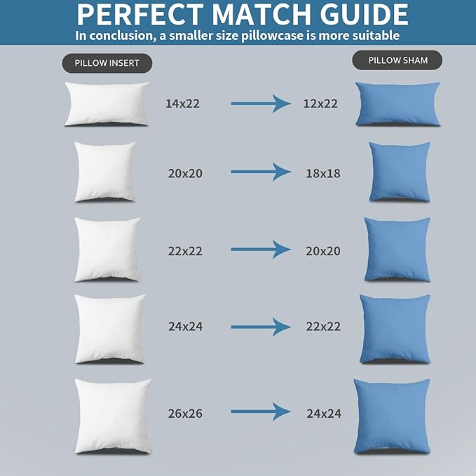 YSTHER 26x26 Euro Pillow Inserts Set of 2, Premium Down Feather Pillows with Cotton Cover, Hypoallergenic Machine Washable Fluffy Decorative Throw Pillows for Couch Bed White