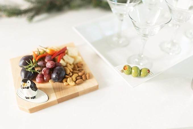 Nora Fleming Olive You so Much (Olive) - Hand-Painted Ceramic Decor - Minis for The Home and Office