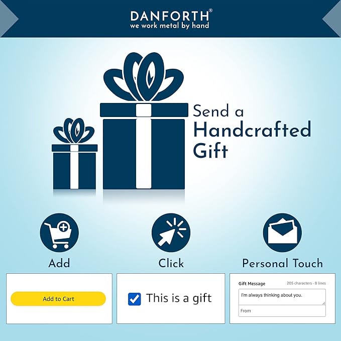 DANFORTH - Tractor Tooth Fairy Box - Handcrafted Pewter Toothfairy Box For Boys and Girls - Made In USA