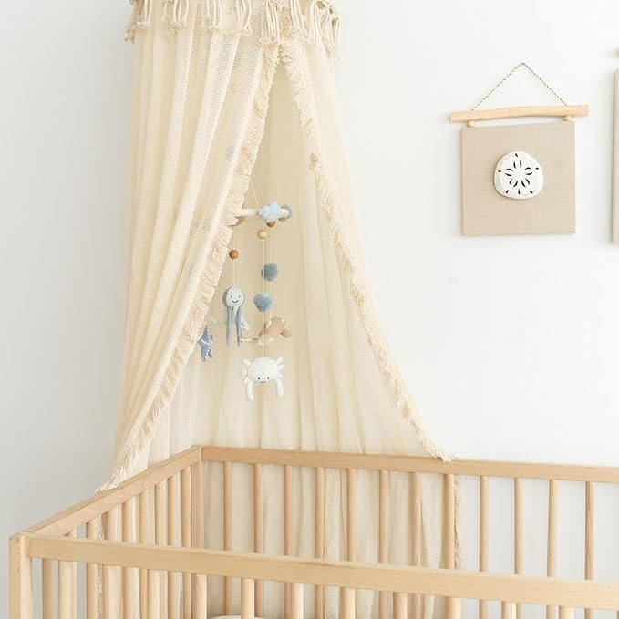 Crane Baby, Safari Nursery Decor for Boys and Girls, Ceiling Hanging, 9" x 30", Whale Nursery Decor, Ceiling Hanging Decorations