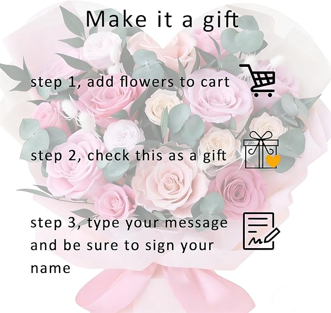 XTYFJGVA 16 Preserved Pink Roses Bouquet, Flowers for Delivery, Real Roses That Last 1-3 Years, Birthday Gifts for Women, Forever Flower Gifts for Mom, Wife, Grandma, Her on Mothers Day, Anniversary