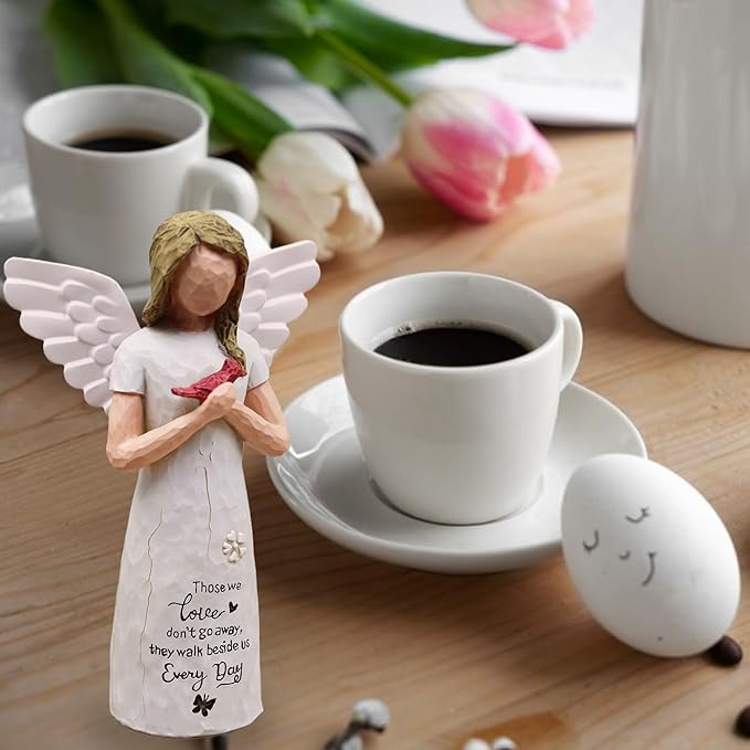 Cardinal Gifts for women, Sympathy Gifts for Loss of Loved One, Cardinal Decor, Grief Gift for Women, Loss of Father Sympathy Gift, In Memory of Loved One Gifts, Sculpted Hand-Painted Figurine
