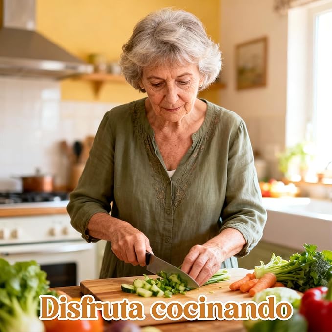 Regalos de cumpleaños para Abuela - "Receta para una Abuela especial". Juego de tablas de cortar y utensilios de bambú grabados. Regalos de cumpleaños para Abuela. Spanish Grandma Cutting Board