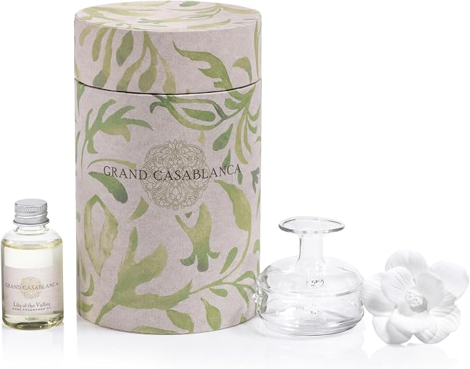 Lily of the Valley Zodax MINI Grand Casablanca Porcelain Diffuser