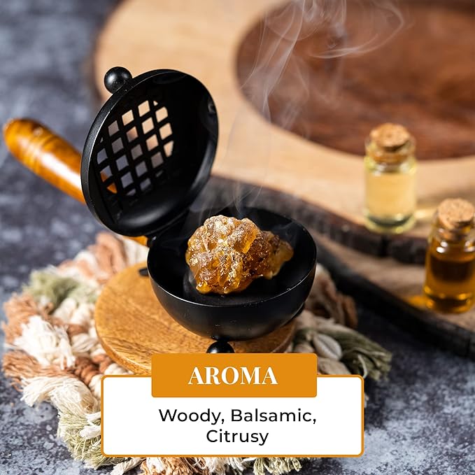 Frankincense Resin Incense by Igneous Products - 2025 Harvested High Grade Frankincense Incense (1 LB / 453.6g) of Somalia - لبان الذكر الاصلي | Church Incense | Luban | Incienso De Iglesia