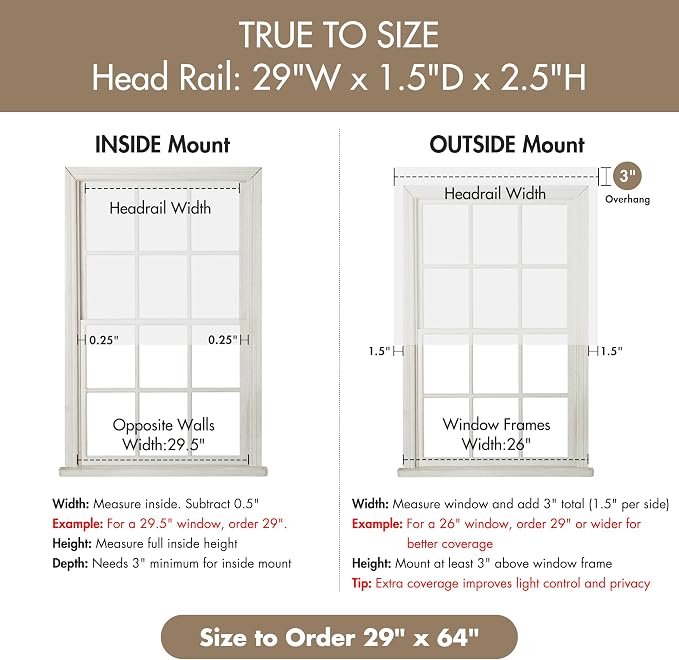 Madison Park Galen Cordless Roman Shade, 29"W x 64"H, Sheen White – Room Darkening, Thermal Insulated, Energy Efficient Window Blind with Subtle Sheen Basketweave Fabric for Privacy